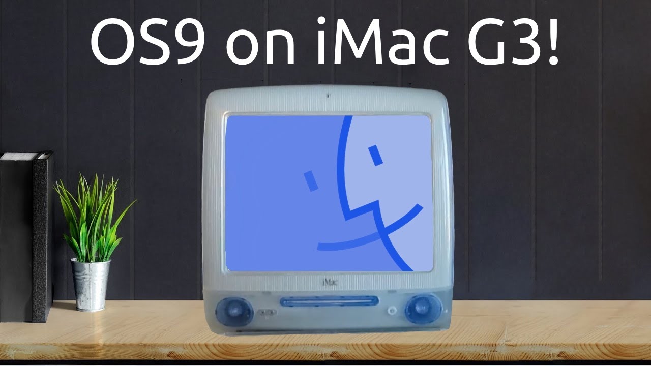 iMac G3 Mac OS9 Install and demo - Vintage Mac Adventures! - YouTube