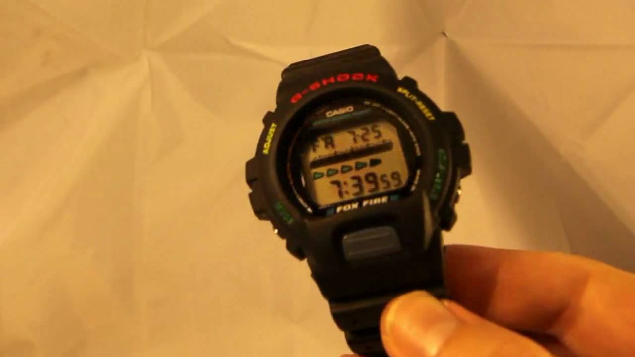 DW-6695-K G-Shock Limited Edition from 1994 - YouTube