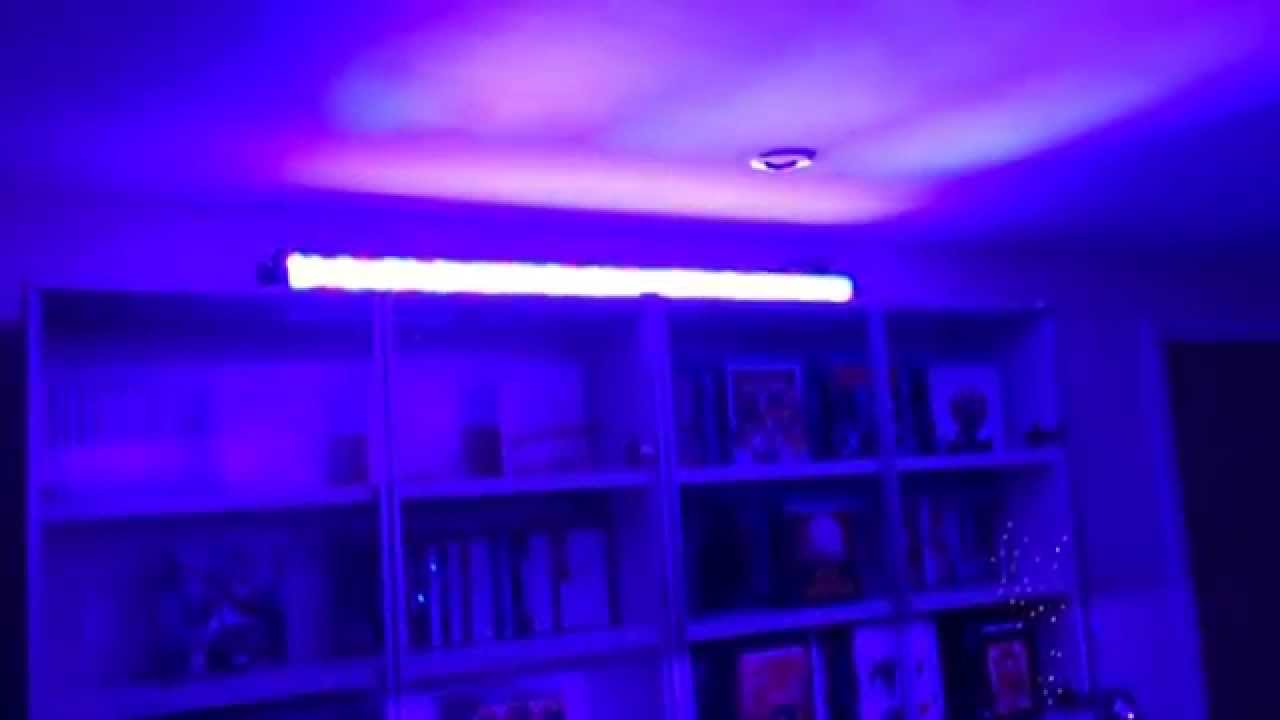 American DJ Mega Bar LED RC (unboxing & demo) - YouTube