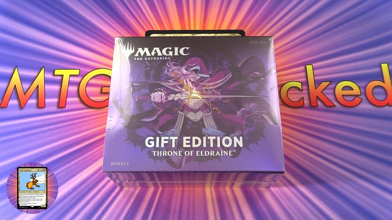 Throne of Eldraine Gift Edition Bundle Unboxing - NICE PULLS