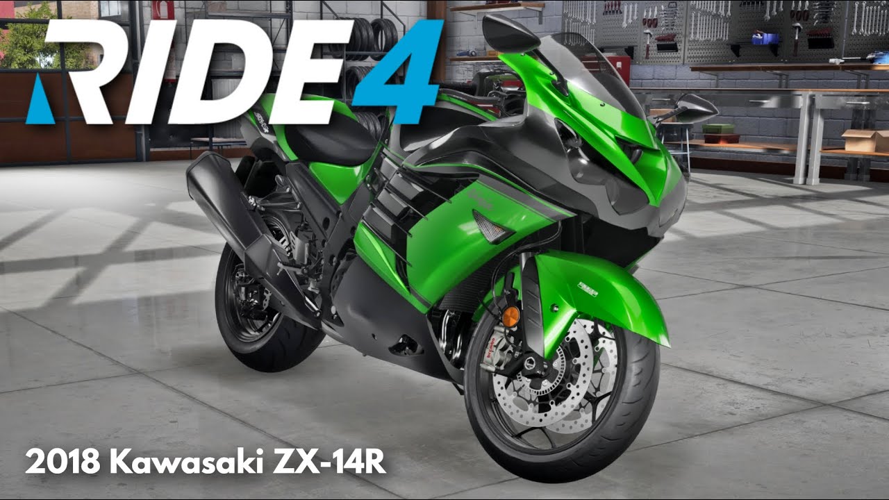 RIDE 4 | 2018 Kawasaki ZX-14R (ZZ-R1400) Review - YouTube