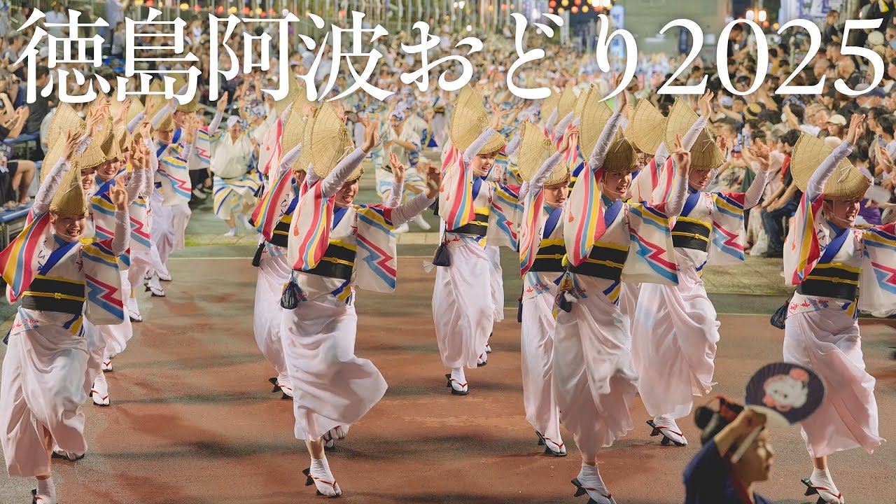 阿波踊り】15000円の特別観覧席から見たゑびす連・菊水連・うきよ連の