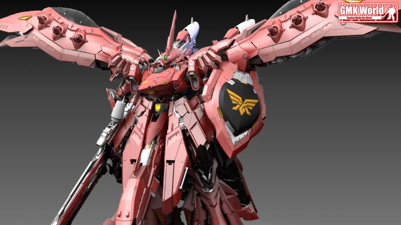 MG 1/100 ZMX-42 Nightingale Firehawk - Review Info - YouTube