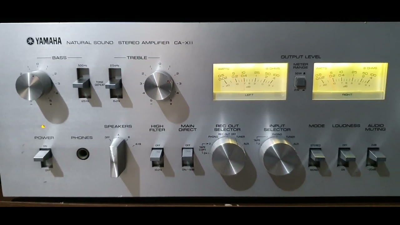 YAMAHA CA-XII - YouTube