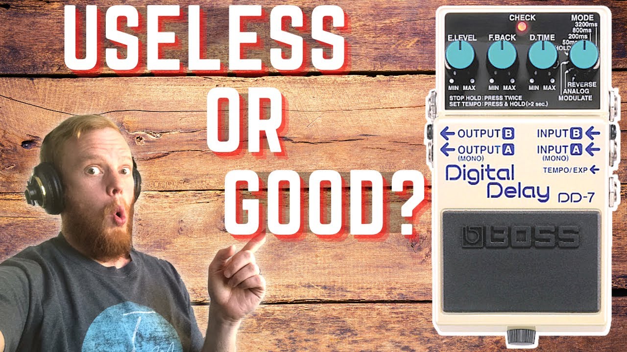 Boss DD-7 Digital Delay Demo - YouTube