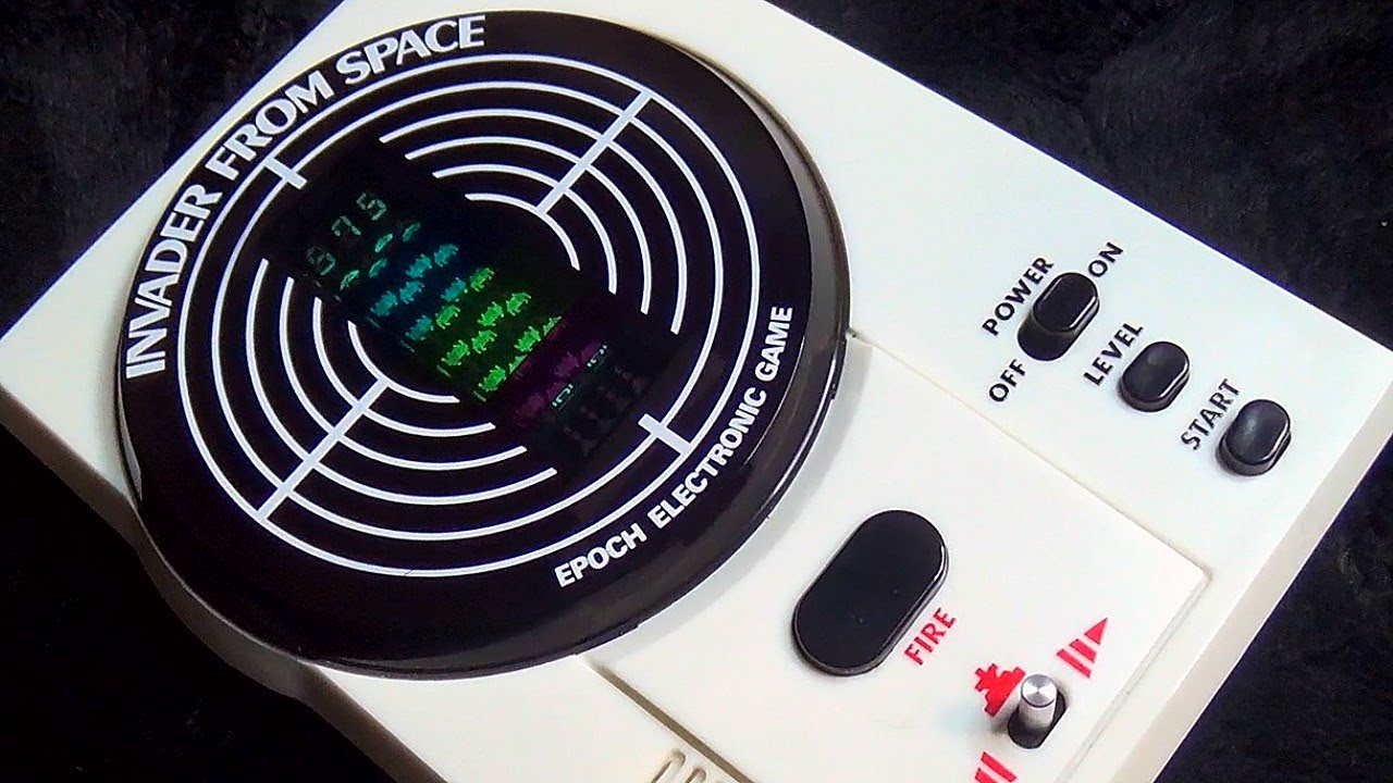 レトロ FLゲーム】エポック社 インベーダーフロムスペース デジコム