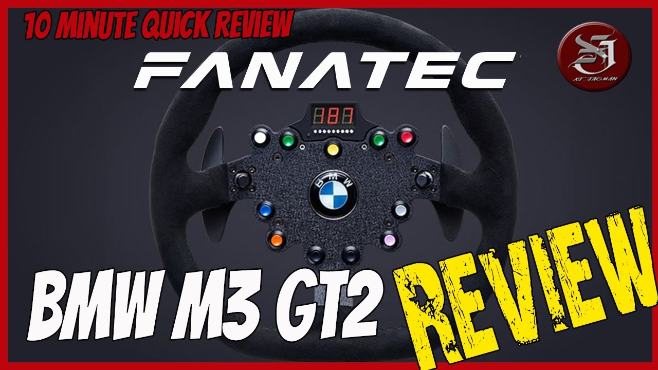 Fanatec BMW M3 GT2 Wheel | Quick Review - YouTube
