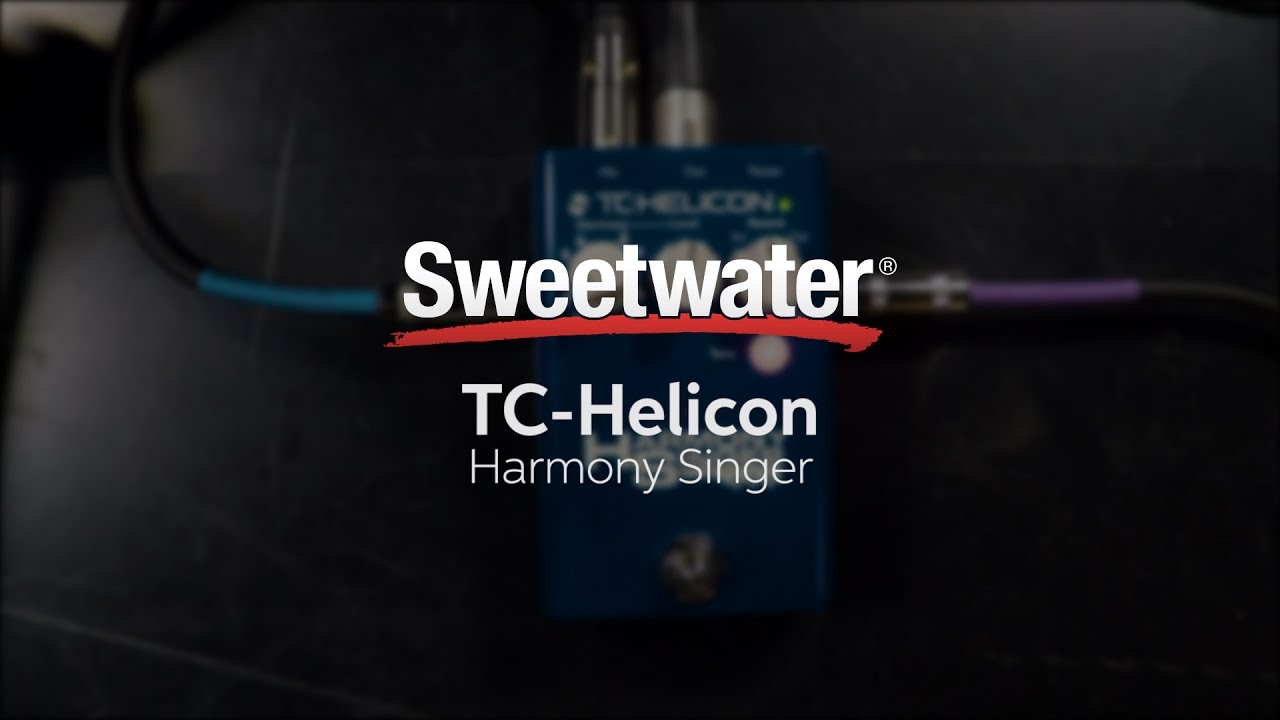 TC-Helicon Harmony Singer V2 Pedal Demo - YouTube