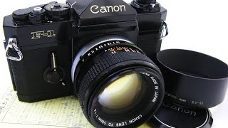 修理完成：キヤノン 旧F-1 + FD 50mmF1.4 - YouTube