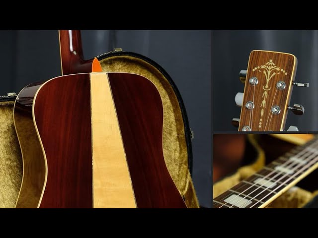 Kiso Suzuki GH-250 made in japan 1970s ไม้หลังสามชิ้น หัวน้ำพุ ดอท