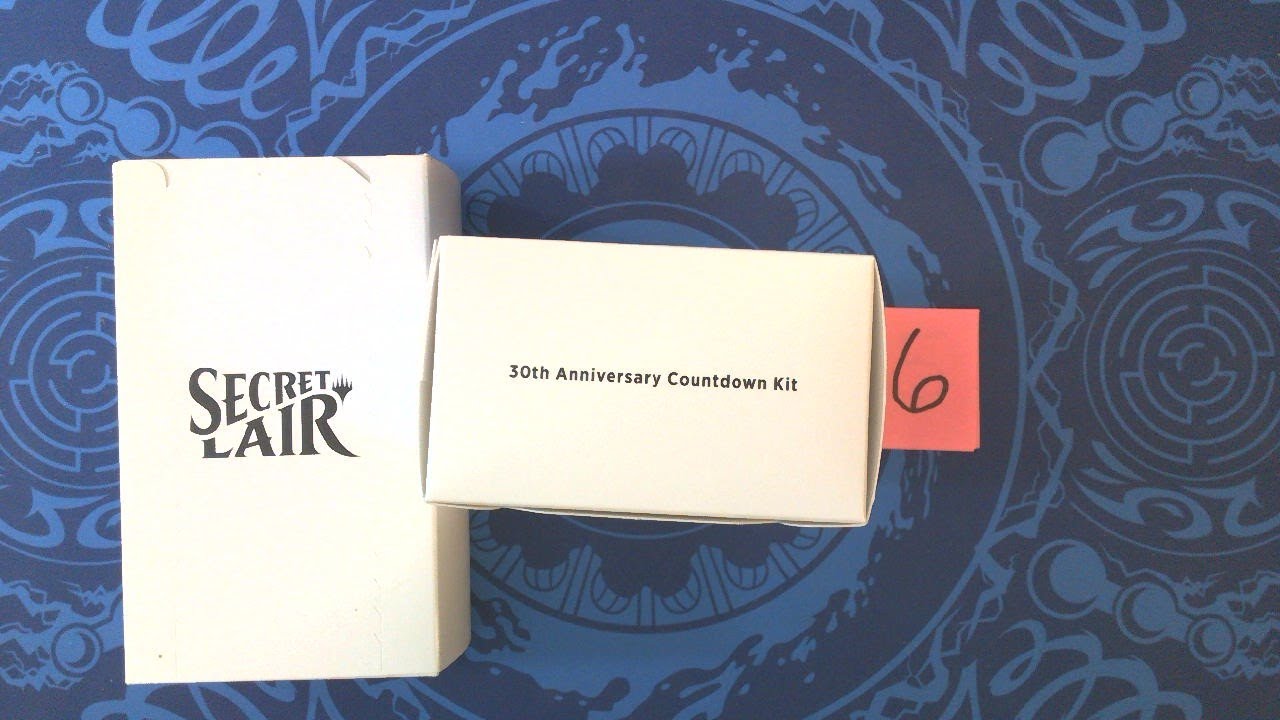 Secret Lair 30th Anniversary Countdown Kit 6 - YouTube