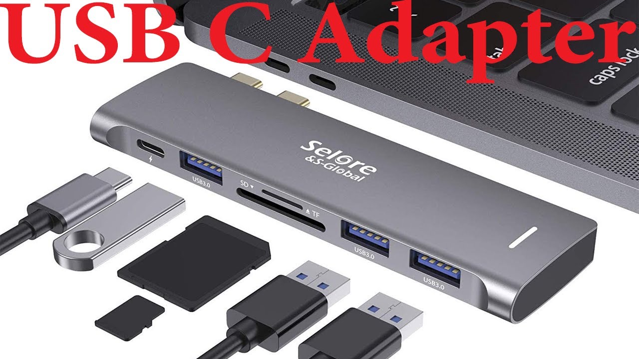 USBC 6 in 1 HUB SELORE MacBook Pro Solution 2020 - YouTube