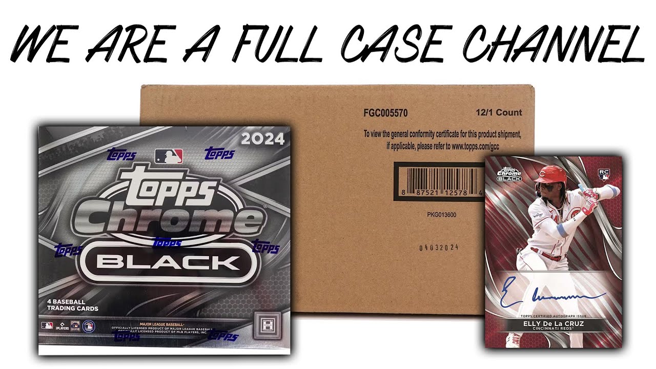FIRST LOOK - DID TOPPS FIX IT? | 2024 Topps Chrome Black Hobby