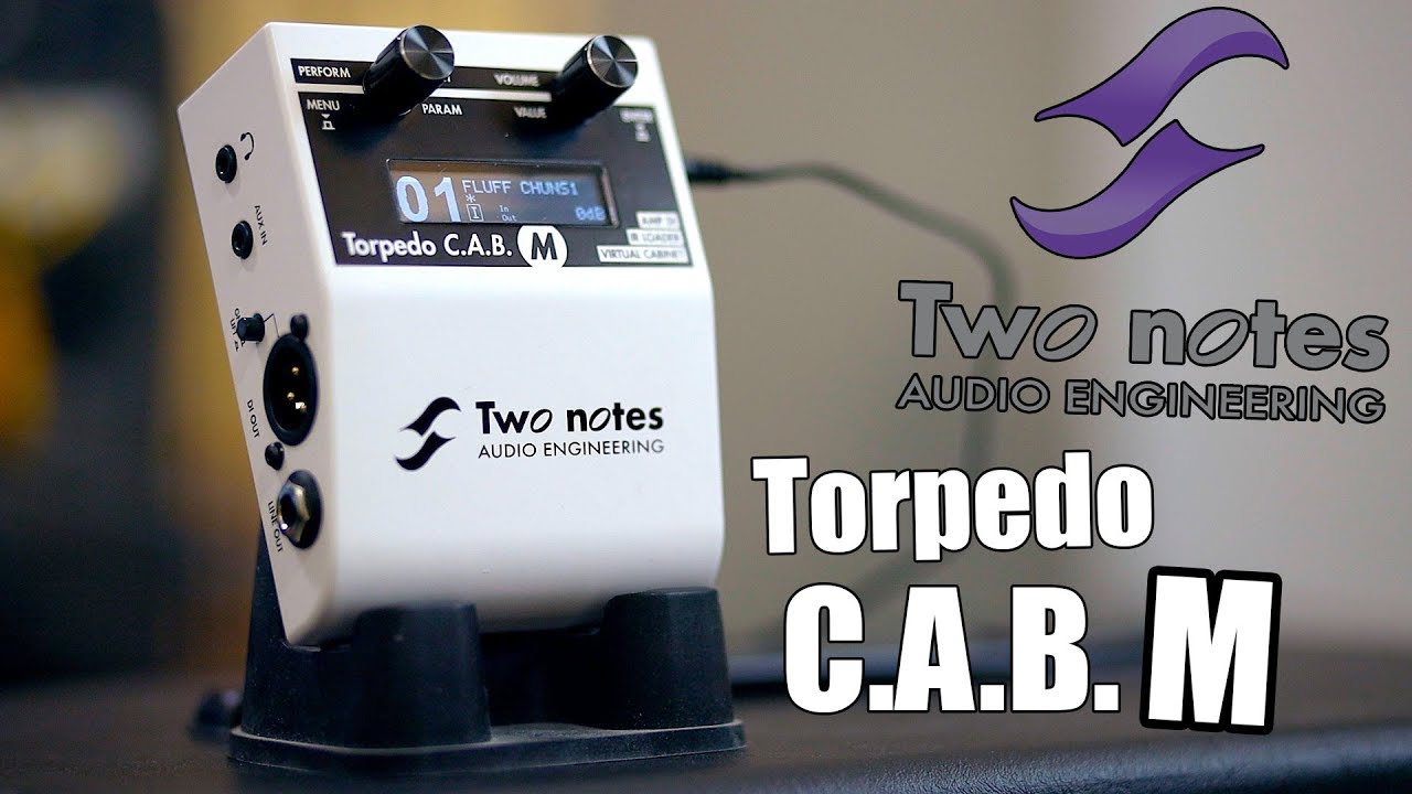 Two Notes Torpedo CAB M - Demo - YouTube