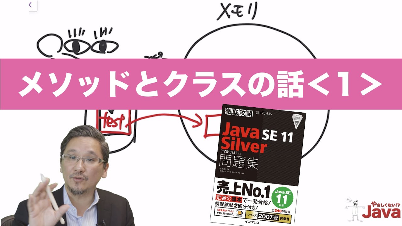 やさしくない!? Java】 メソッドとクラスの話1 OCJ-P Silver向け