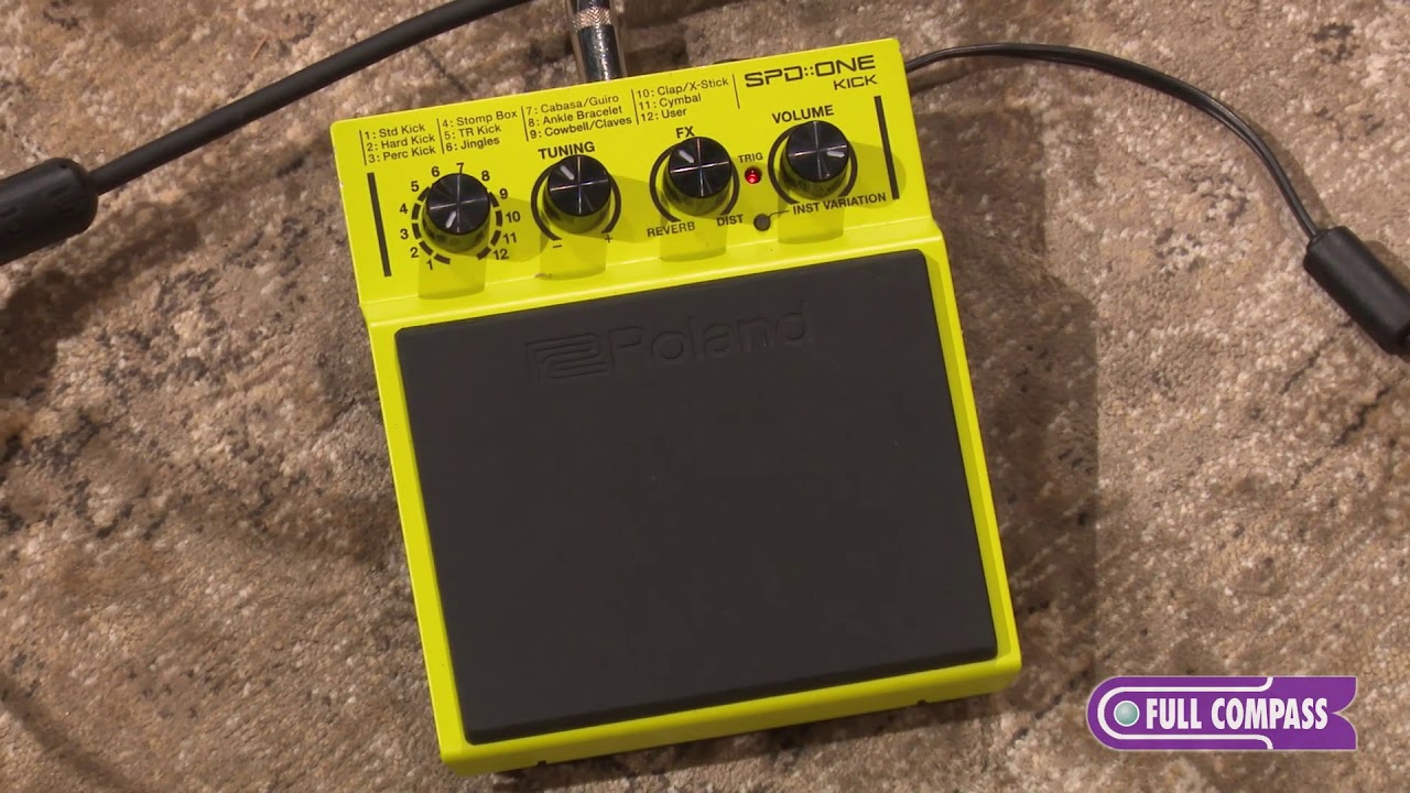 Roland SPD::ONE Digital Percussion Pads – Overview | Full Compass