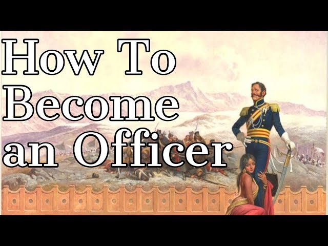 Becoming an Officer in the 18-19th Century: The Purchase System in
