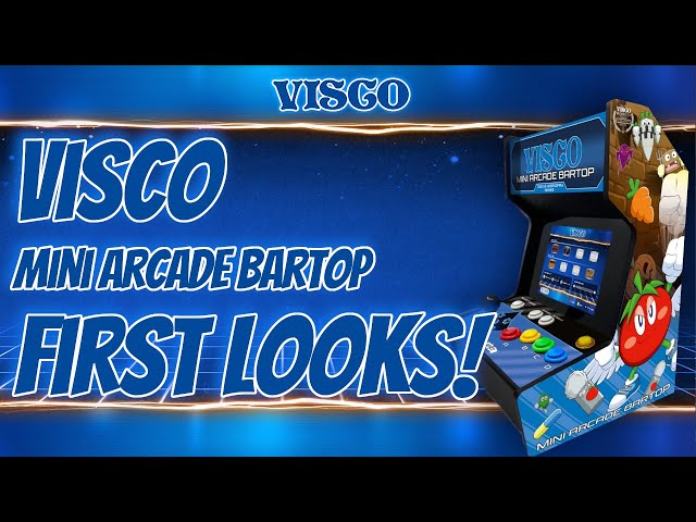 VISCO MINI ARCADE BARTOP - YouTube