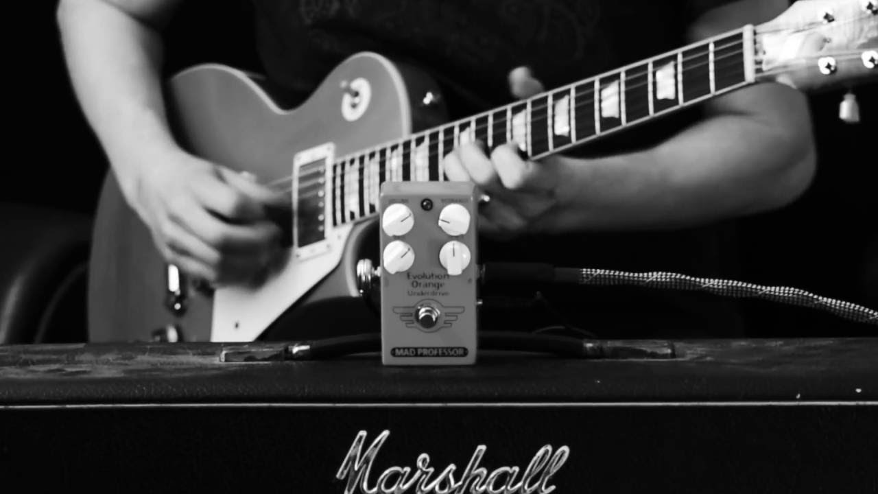 Mad Professor Evolution Orange Underdrive Les Paul/Marshall Demo
