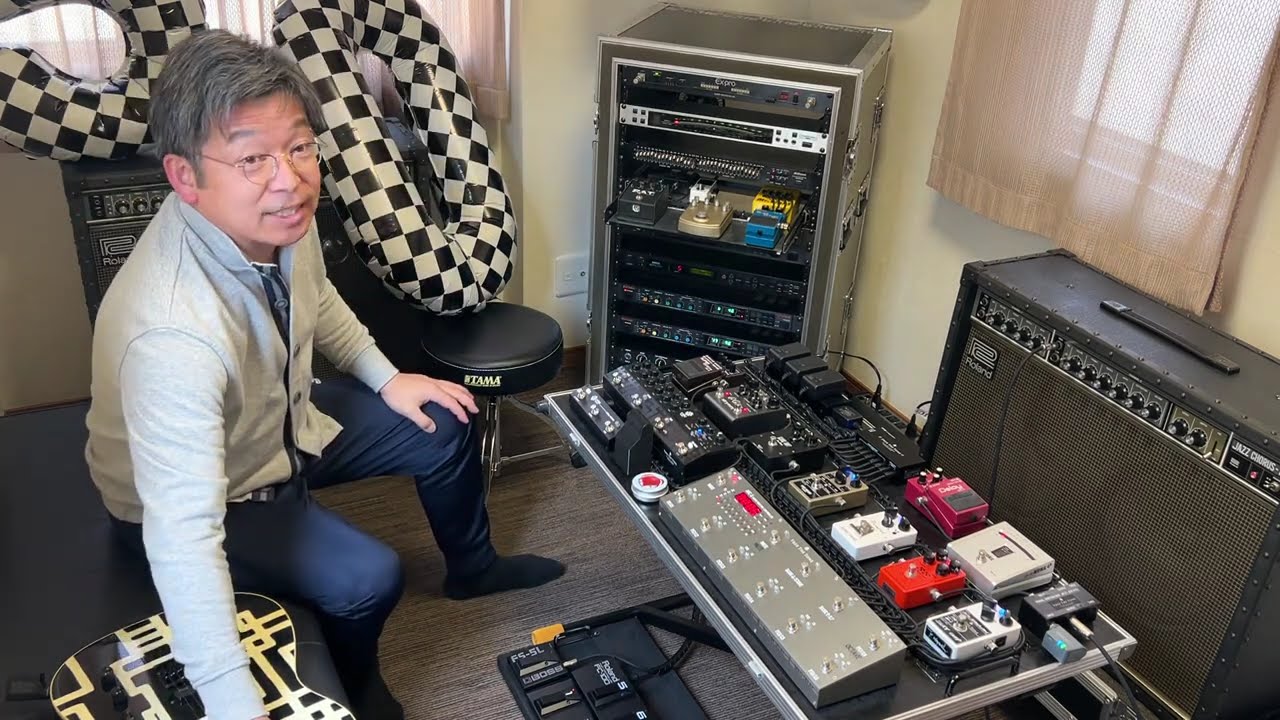 布袋寅泰モデル G-Stageを使ってBOOWYの音作りHAPPY BIRTHDAY Roland