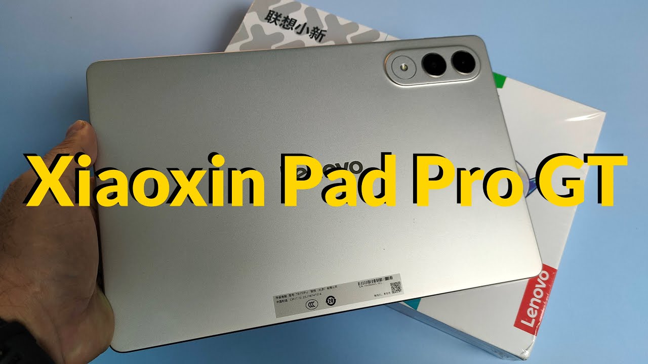 Lenovo Xiaoxin Pad Pro GT 8/256Gb Unboxing and First Look - YouTube