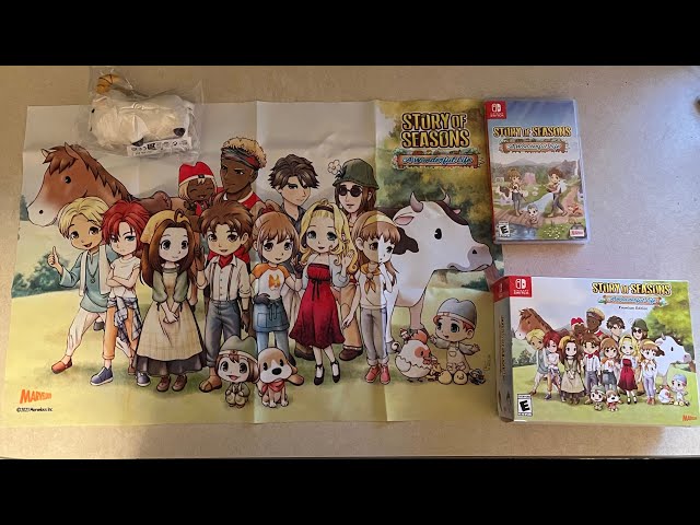 Unboxing Story of Seasons: A Wonderful Life Premium Edition
