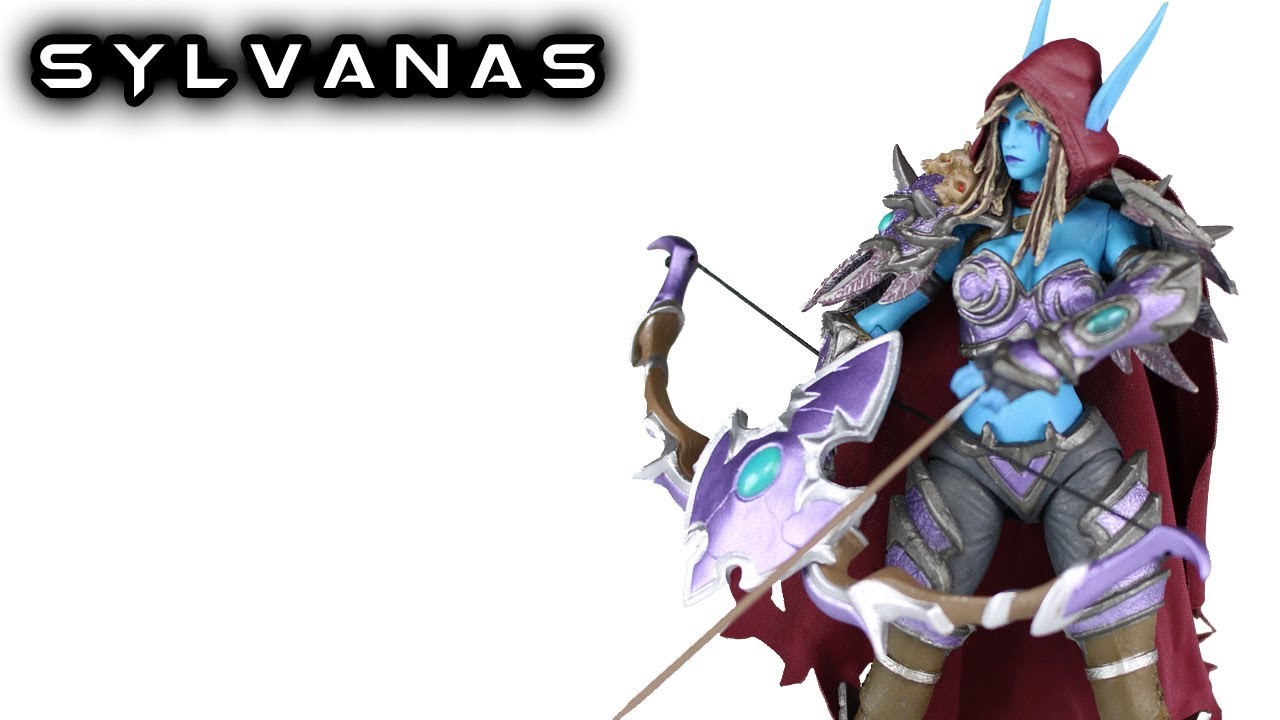 NECA SYLVANAS Heroes of the Storm Action Figure Toy Review - YouTube
