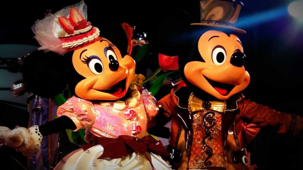 ミッキー＆ミニー☆ 熱～いキス ☆ TOKYO DisneySEA - YouTube