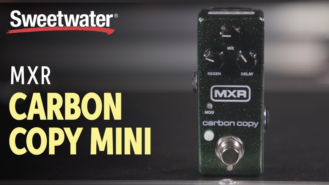 Review: MXR's Carbon Copy Mini is a sonic beast of an analog delay