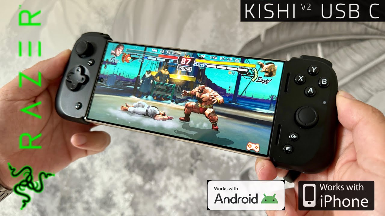 RAZER KISHI V2 USB C - Controller Gaming Smartphone Android
