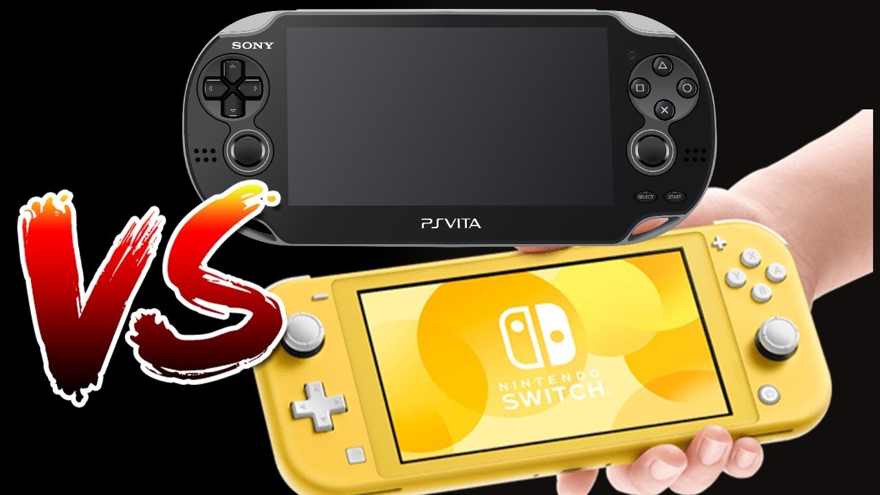 PS Vita vs Nintendo Switch Lite - YouTube
