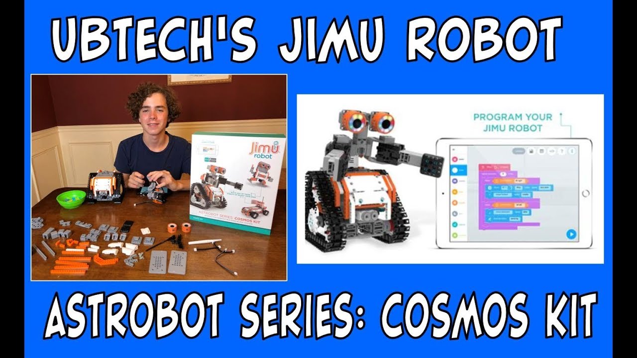 UBTech's JIMU Robot | Astrobot Series Cosmos Kit Unboxing & Review