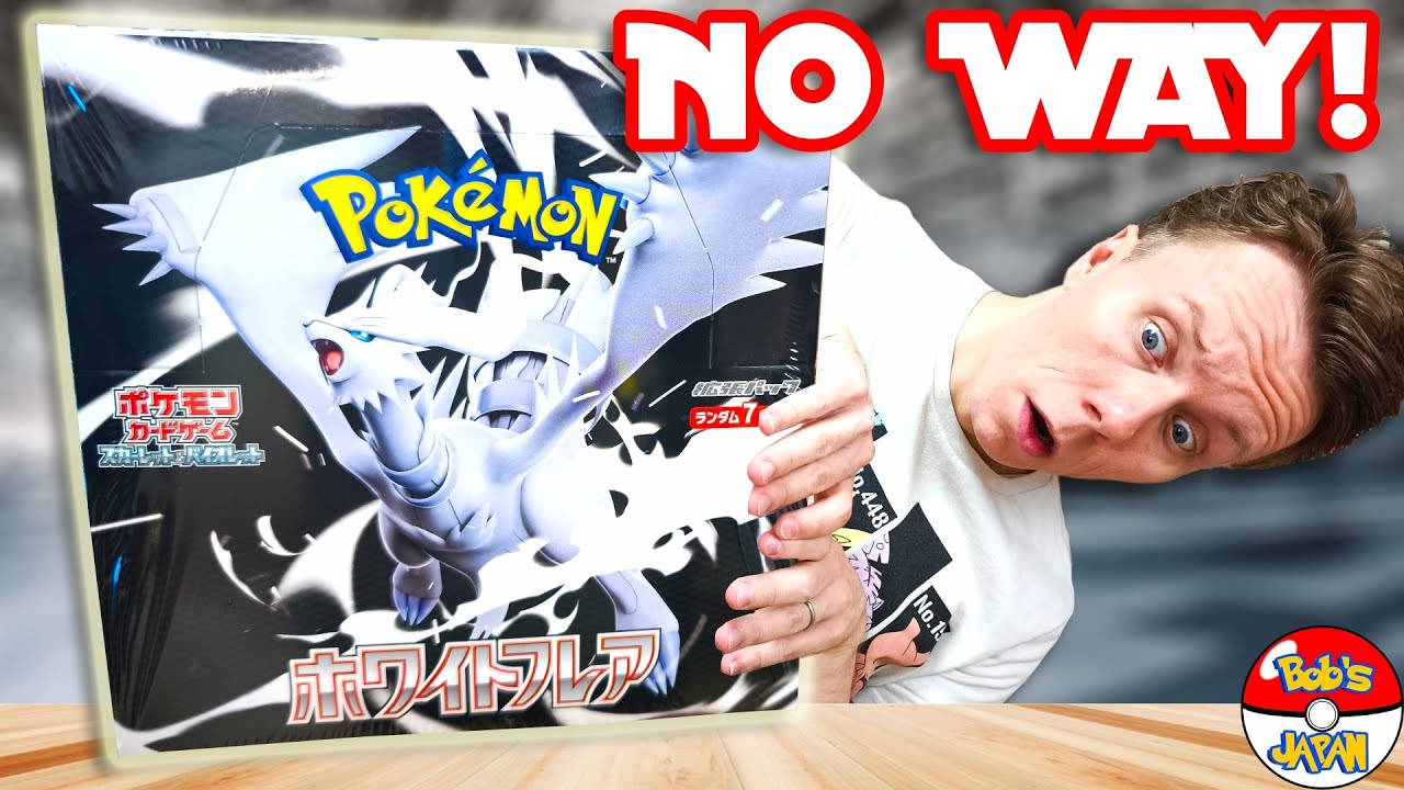 INSANE Pulls from New White Flare Pokemon Card Set! Booster Box