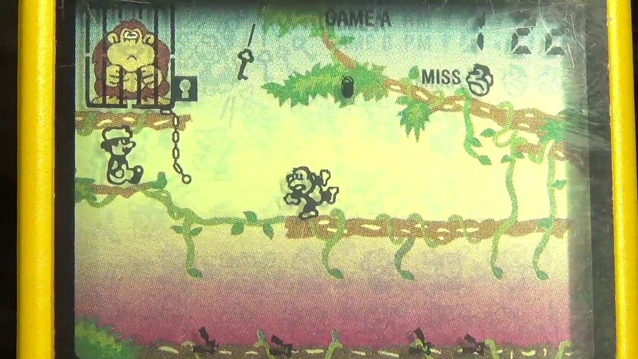 液晶ゲーム】 任天堂 ドンキーコングjr ジュニア ミニクラシックス