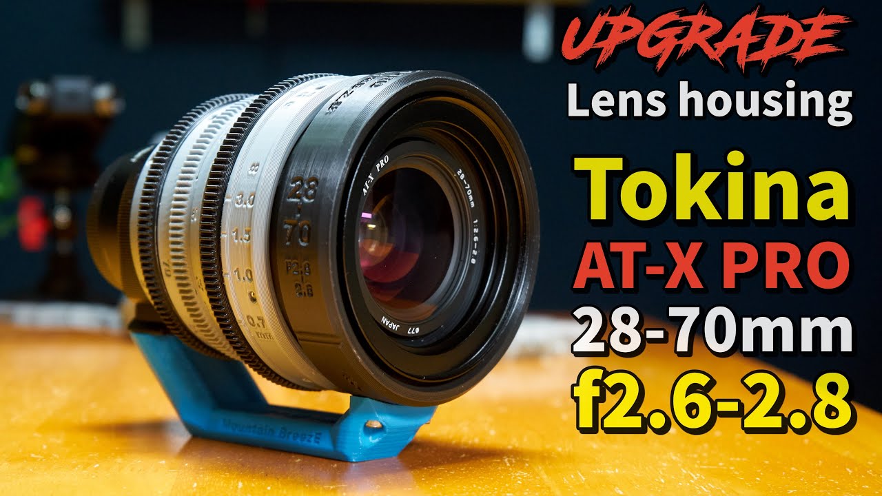 Tokina AT-X PRO 28-70mm f2.6-2.8, Upgrade-Lens housing