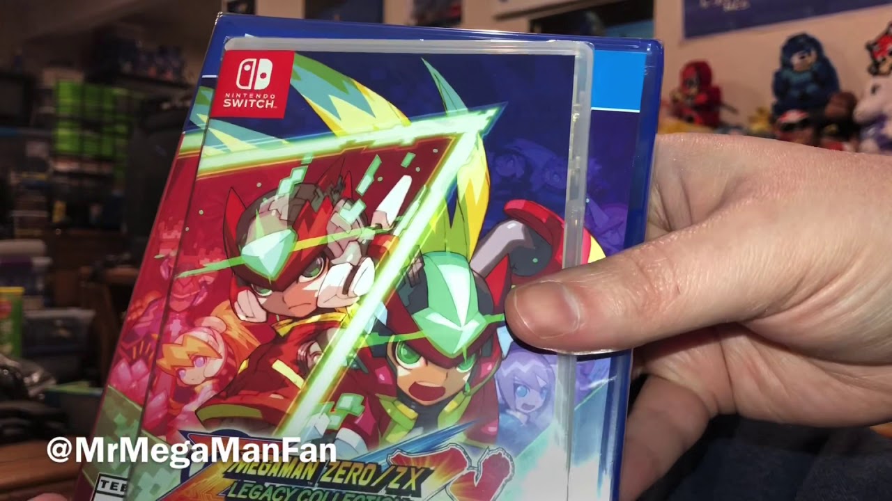 Unboxing Mega Man Zero/ZX Legacy Collection PS4 & Switch - YouTube