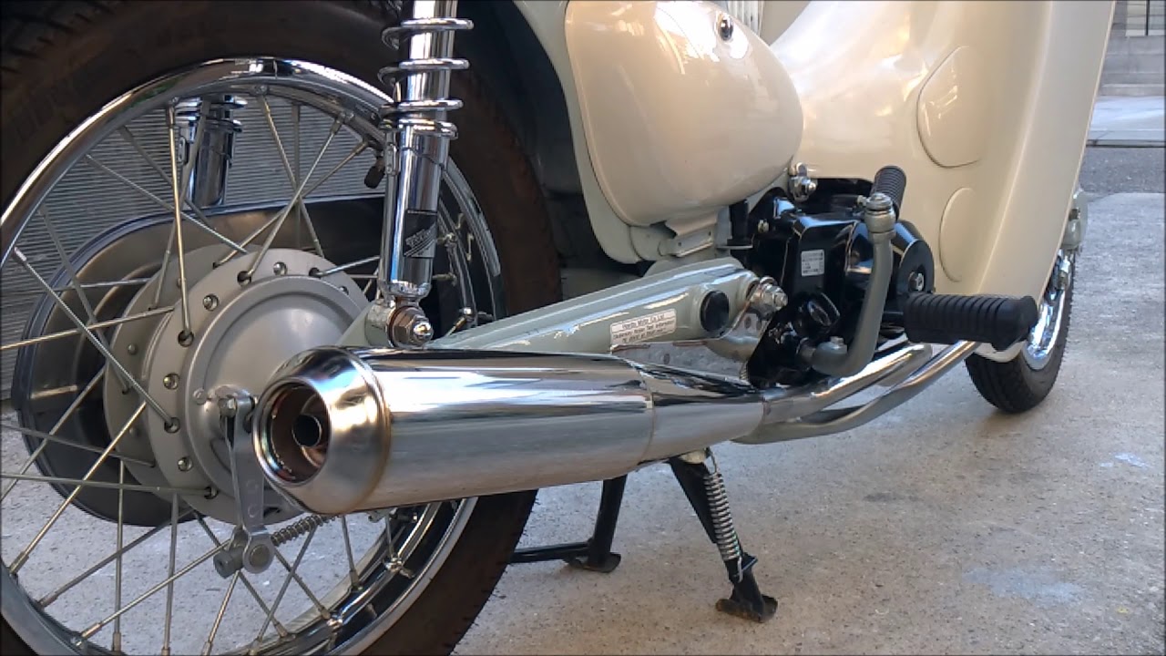 クリッピングポイント スポーツマフラータイプSS (リトルカブ) - YouTube
