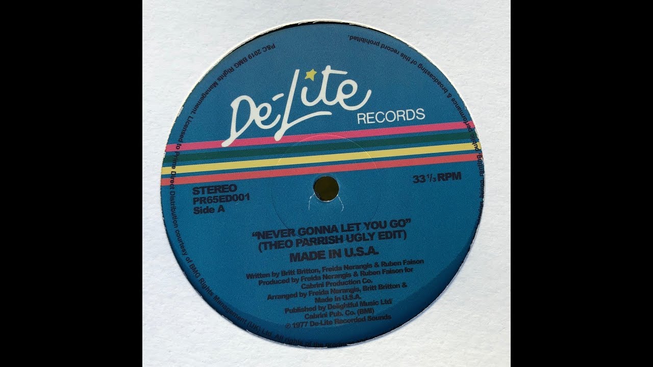 MADE IN USA - NEVER GONNA LET YOU GO (THEO PARRISH UGLY EDIT