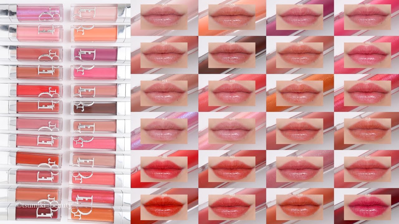 Comparing all colors] Review of Dior's popular new lip maximizer