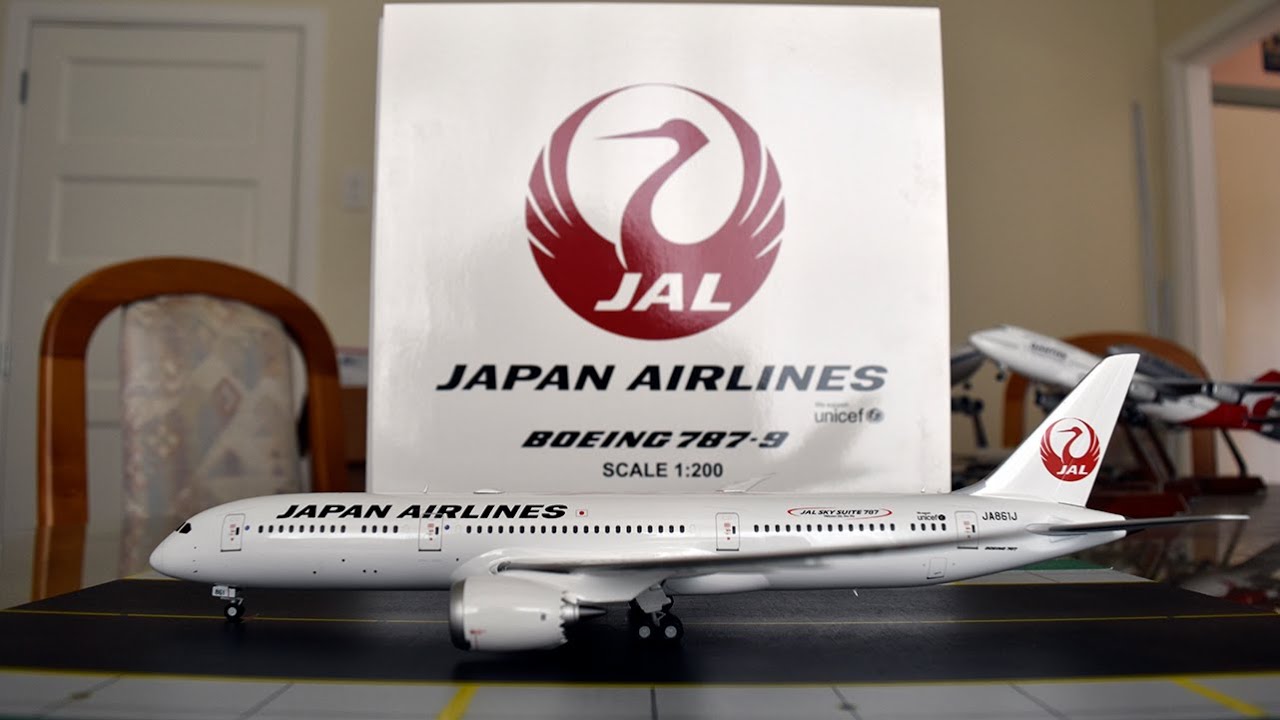 JAPAN AIRLINES Boeing 787 1/144 PACMIN航空機・ヘリコプター PacMin