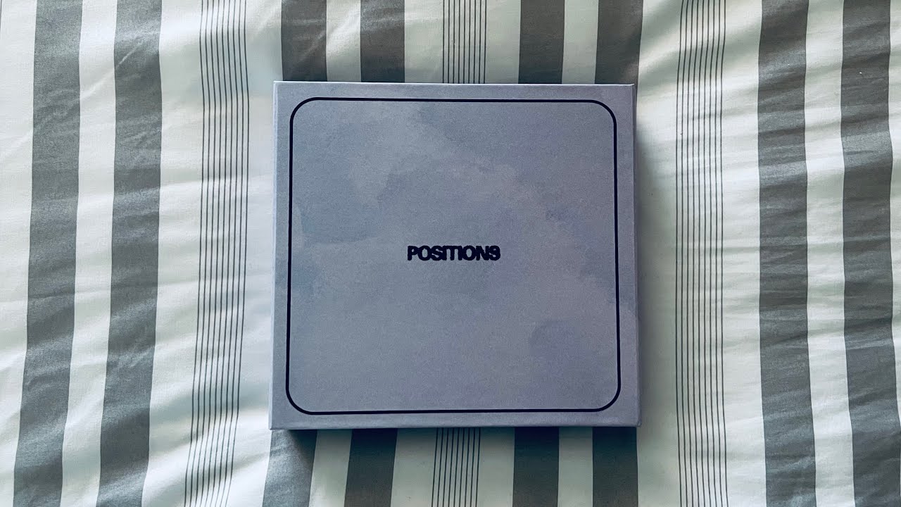 Ariana Grande - Positions Deluxe CD Box (Unboxing) - YouTube