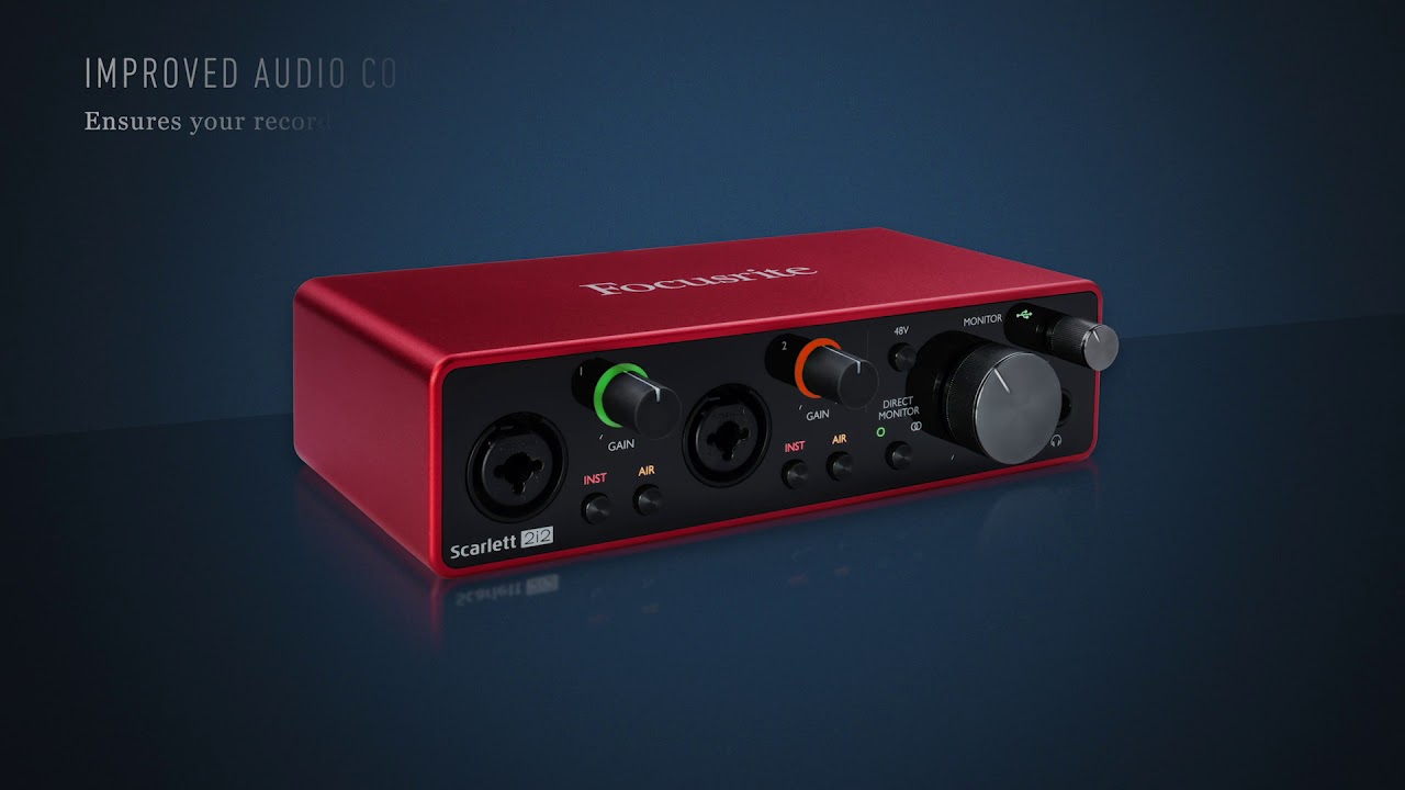 Focusrite Scarlett 2i2 Studio 3rd Gen Recording Package | zZounds
