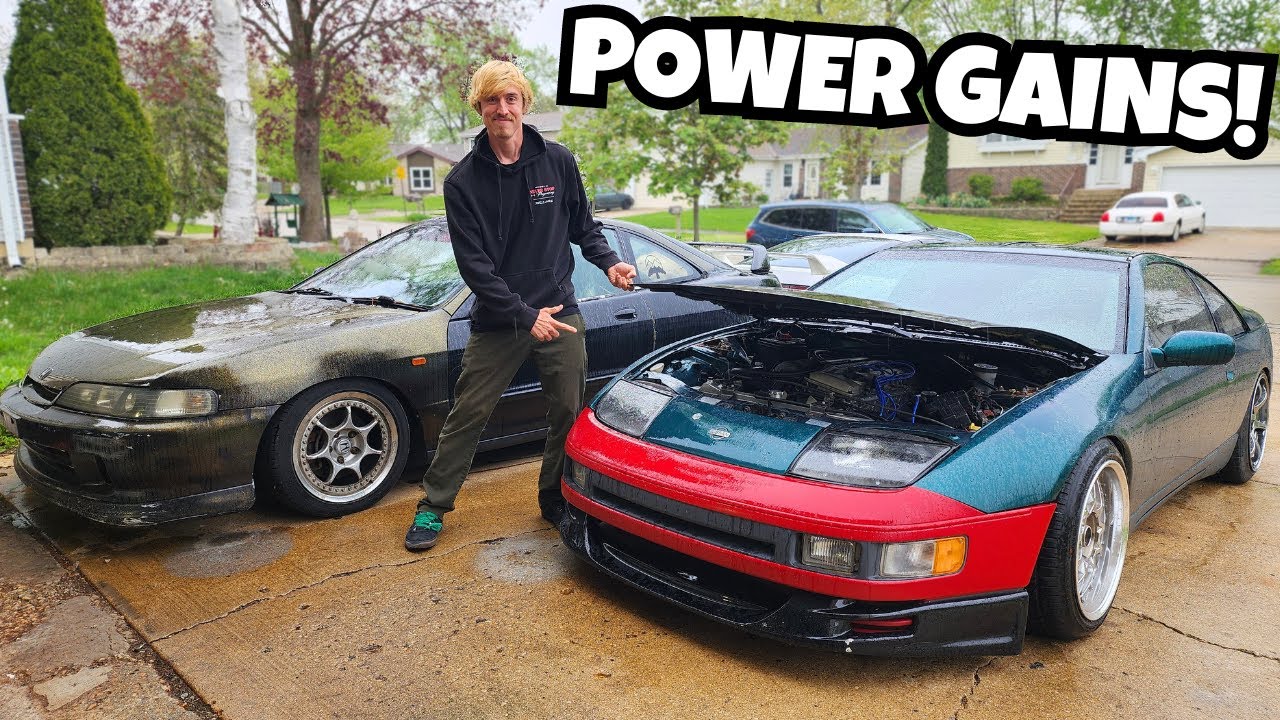 First Power Mod to the KA24 300zx with Smokes 🕊️❤️‍🩹 - YouTube