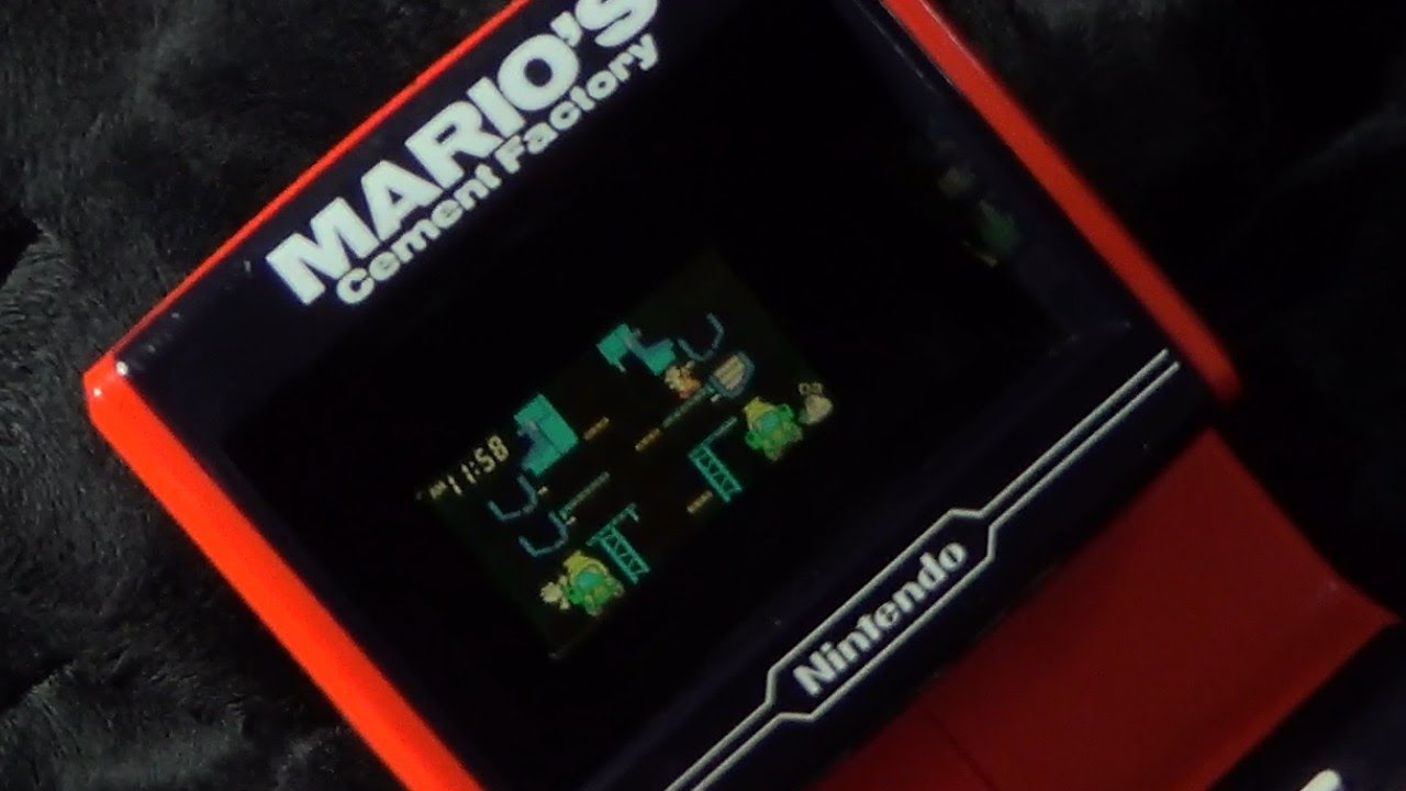 パノラマスクリーン】任天堂 テーブルトップ マリオズセメント