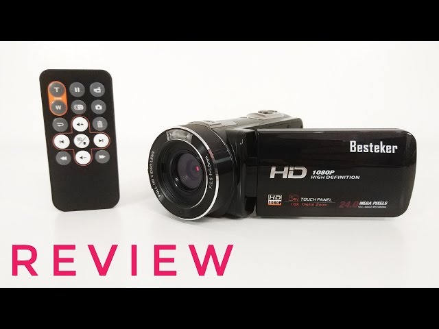 Besteker Z18 1080P Camcorder REVIEW - Is a cheap Chinese Camcorder