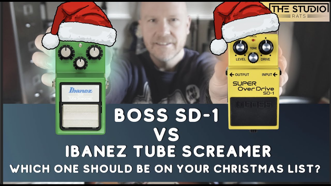 Vemuram Jan Ray vs BOSS SD-1 Transparent Mod - YouTube