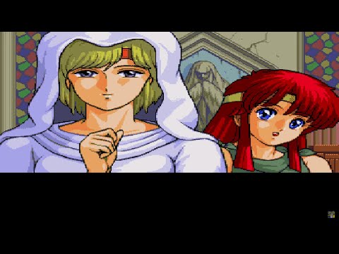 PCEngine SUPER CD-ROM²版)ドラゴンナイト&グラフィティ #2 1Fのマップ