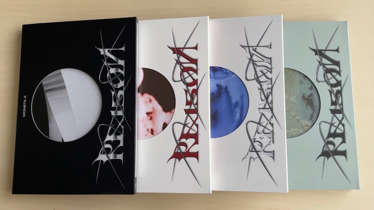 ♡Unboxing MONSTA X 몬스타엑스 12th Mini Album REASON (Ver. 1, 2