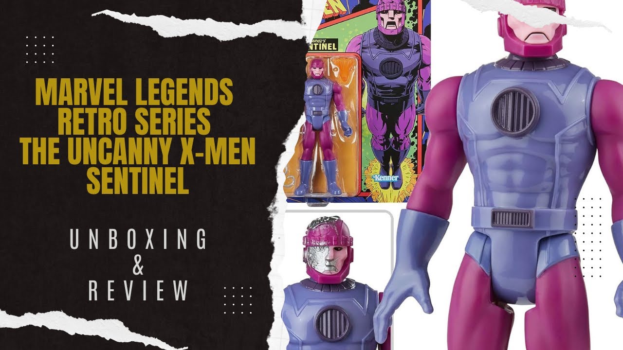 Marvel Legends Retro Series The Uncanny X-Men Sentinel: Action