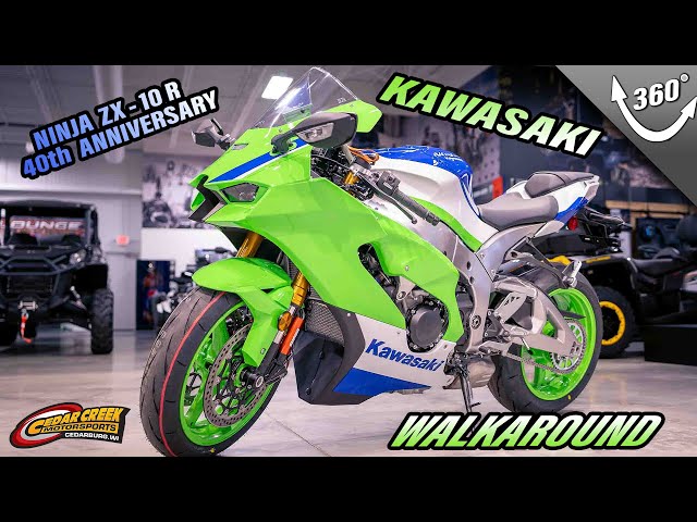Walkaround | 2024 Kawasaki Ninja® ZX™-10R 40th Anniversary Edition